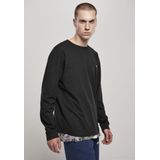 Urban Classics - Organic Cotton Short Curved Oversized Longsleeve shirt Zwart