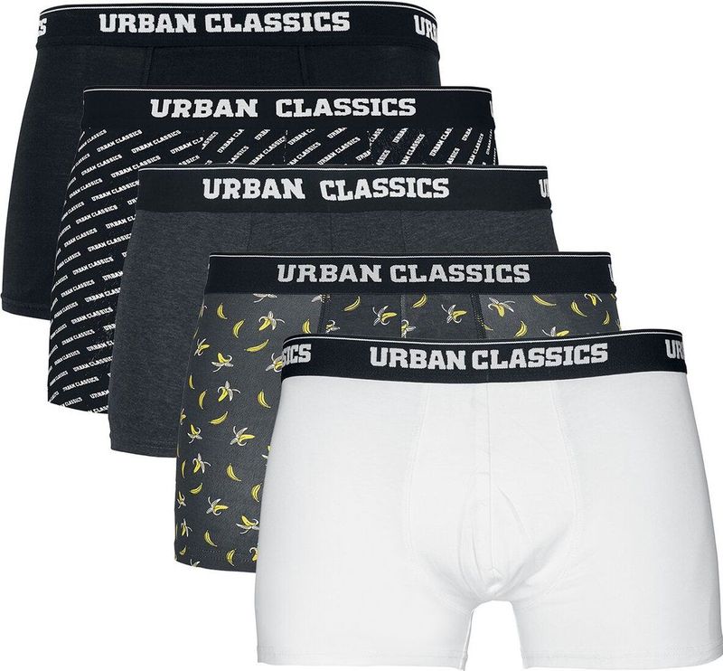 Urban Classics - Basic Tee 3-Pack - T-shirt - Zwart/Grijs/Wit