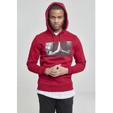 Hoodie - Katoen/Polyester - Zwart - Met Print - Unisex