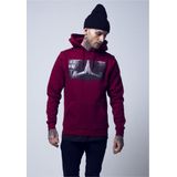 Hoodie - Katoen/Polyester - Zwart - Met Print - Unisex