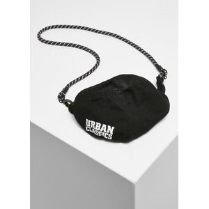 Urban Classics Uniseks riem met gezichtsmasker, dagelijks masker, één maat, zwart, One Size