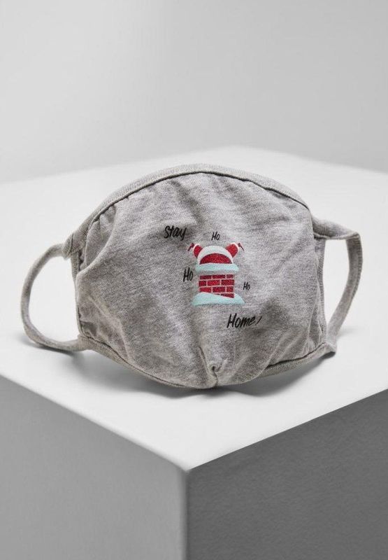 Urban Classics - Chimney Face Mask - Mondkapje - Grijs - 100% Katoen, PM2.5 Filter Mogelijkheid