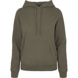 Unisex Hoodie 'Basic' met capuchon Olive