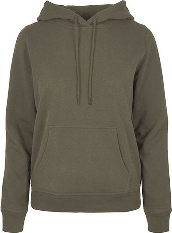 Unisex Hoodie 'Basic' met capuchon Olive