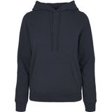 Ladies Basic Hoodie met capuchon Navy