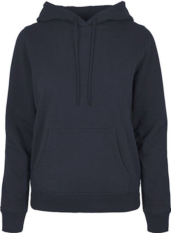 Ladies Basic Hoodie met capuchon Navy