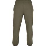 Basic Sweatpants Joggingsbroek met steekzakken Olive