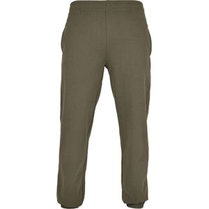 Basic Sweatpants Joggingsbroek met steekzakken Olive