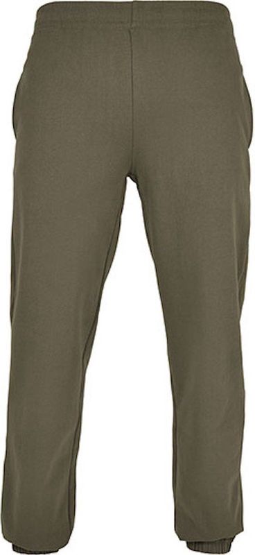 Basic Sweatpants Joggingsbroek met steekzakken Olive