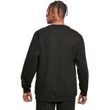 Basic Crewneck Sweater met ronde hals Black
