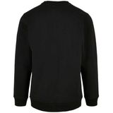 Basic Crewneck Sweater met ronde hals Black
