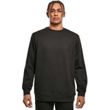 Basic Crewneck Sweater met ronde hals Black