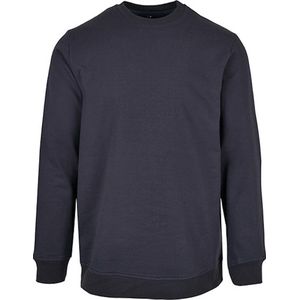 Basic Crewneck Sweater met ronde hals Navy