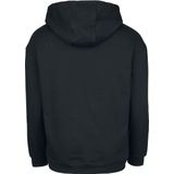 Build Your Brand - Basic Oversize Hoody - Zwart - Katoen