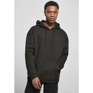 Build Your Brand - Basic Oversize Hoody - Zwart - Katoen