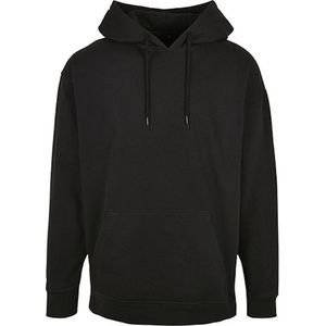 Build Your Brand - Oversized Hoodie - Zwart - Katoenmengsel