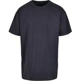 Build your Brand Heavy Oversize Tee BY102 - Navy