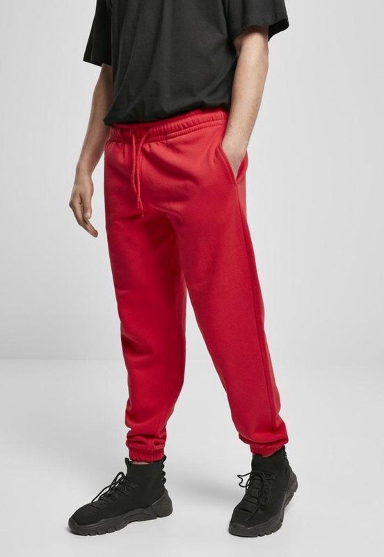 Urban Classics - Basic Heren joggingbroek   Rood
