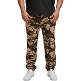 Urban Classics - Basic Camo 2.0 woodcamo Heren joggingbroek - Groen
