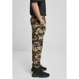 Urban Classics - Basic Camo 2.0 woodcamo Heren joggingbroek - Groen