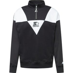 Starter - Herensweater - Grijs - Polyester/Katoen - Oversized Snit