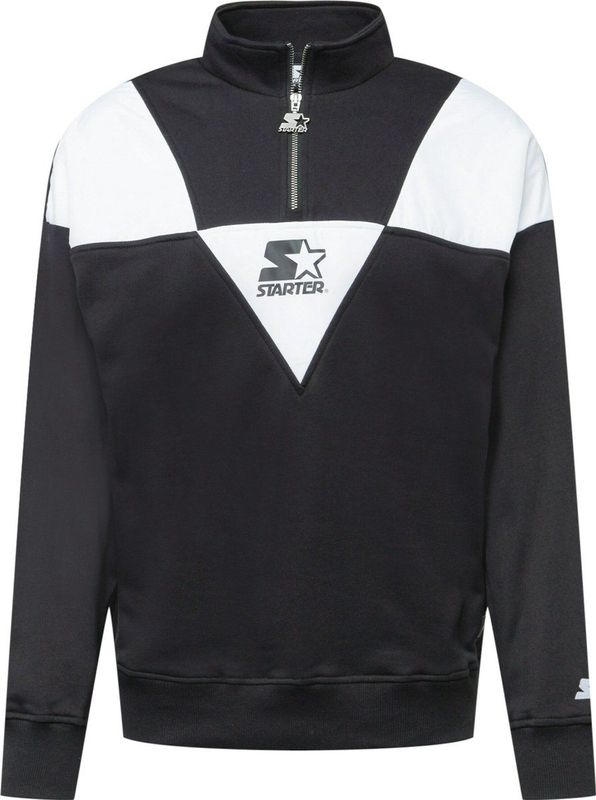 Starter - Herensweater - Grijs - Polyester/Katoen - Oversized Snit