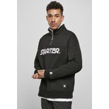 Starter Black Label - Heavy Color Block Troyer Sweater/trui - Zwart