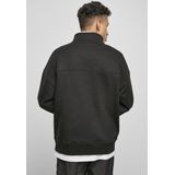 Starter Black Label - Heavy Color Block Troyer Sweater/trui - Zwart