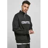 Starter Black Label - Heavy Color Block Troyer Sweater/trui - Zwart