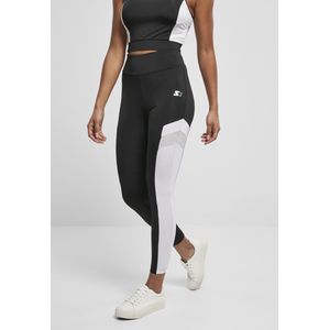 Starter - Black Label - Sportbroek - Zwart/Wit - 7/8 lengte - Skinny