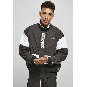 Starter - Retro Track Jas - Zwart - Polyester Mix