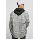 Cayler & Sons - Out Plaid - Herenjas - Zwart/Wit - Katoen/Viscose/Elastaan