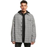 Cayler & Sons - Out Plaid - Herenjas - Zwart/Wit - Katoen/Viscose/Elastaan