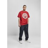 Southpole - Embroidery Denim raw Broek rechte pijpen Blauw