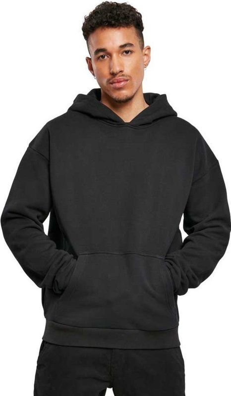 Ultra Heavy - Cotton Box - Hoodie - Zwart - 100% Katoen, 460 g/m²