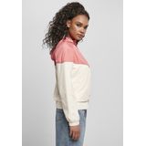 Urban Classics - Ladies Arrow Windbreaker - Damesjas - Paleprose-Roze/Wit