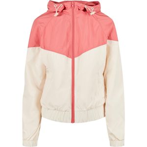 Urban Classics - Arrow Windbreaker jacket - L - Roze/Beige