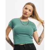 URBAN CLASSICS T-Shirt Urban Classics Damen Ladies Stretch Jersey Cropped Tee (1-tlg)