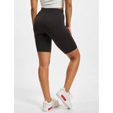 Urban Classics - AOP 2-Pack Korte cycle broek - Zwart/Wit