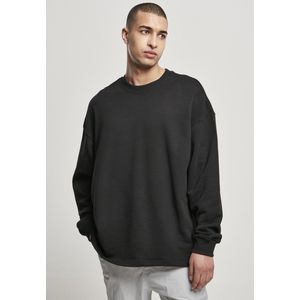 Urban Classics - Oversized Boxy Sweatshirt - Groen - Biologisch Katoen