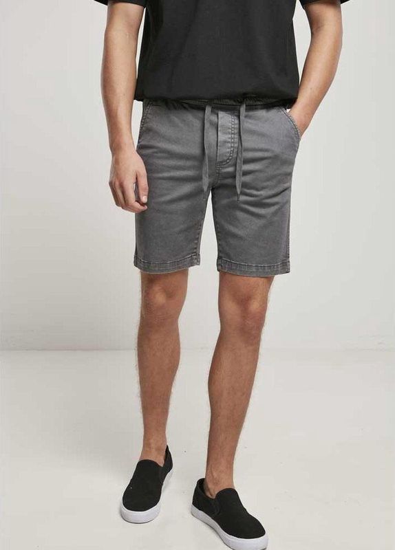 Urban Classics - Joggshorts - Korte Broeken - Lightasphalt - Katoen