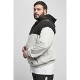 Urban Classics - Upper Block Hoodie/trui - Bordeaux rood/Zwart