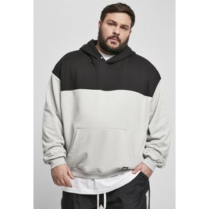 Urban Classics - Upper Block Hoodie - Zwart - Badstof