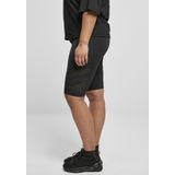 Urban Classics - High Waist Tech Mesh Korte cycle broek - Zwart