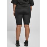 Urban Classics - High Waist Tech Mesh Korte cycle broek - Zwart