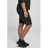 Urban Classics - High Waist Tech Mesh Korte cycle broek - Zwart