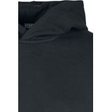 Urban Classics - Oversized Cropped Hoody - Sweatshirt - Zwart - 65% Katoen, 35% Polyester