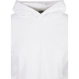 Urban Classics - Oversized Cropped Crop Hoodie - Wit