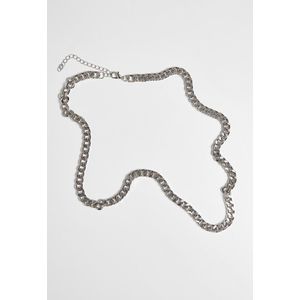 Urban Classics - Long Basic Chain Ketting - Zilverkleurig