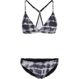 URBAN CLASSICS Bügel-Bikini "Urban Classics Damen Ladies Tie Dye Triangle Back Bikini"